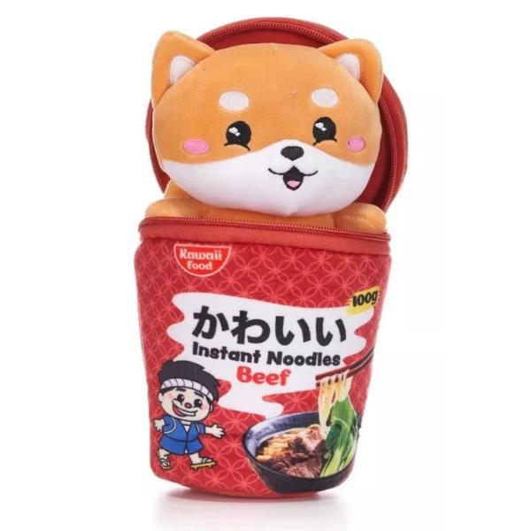 KAWAII NOODLE POTS Juguete de peluche zorro 17cm
