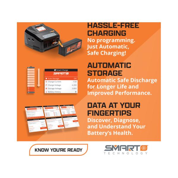 Spektrum Smart G2 LiPo 22.2V 7200mAh 120C IC5