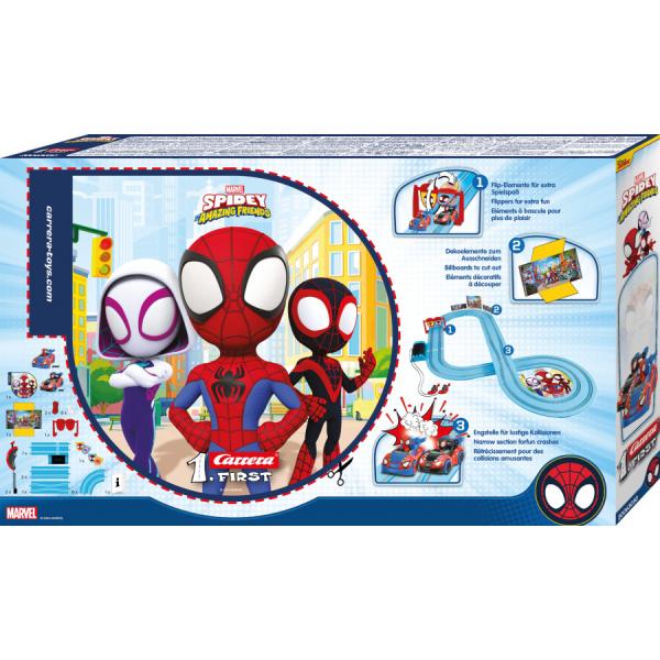 Autodráha Carrera FIRST - 63050 Spidey Go Webs Go (obrázek 5)
