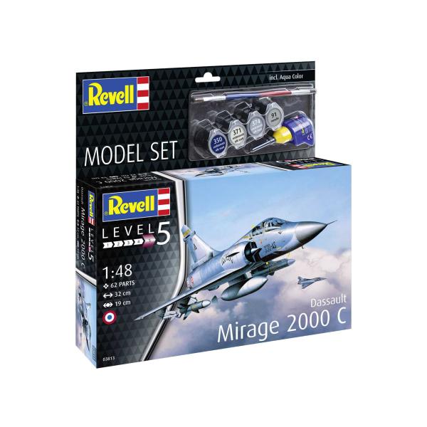 ModelSet letadlo 63813 - Dassault Mirage 2000C (1:48)