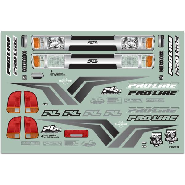 Pro-Line karosérie 1:10 Cliffhanger HP kabina nenabarvená (rozvor 313mm) (obrázek 7)