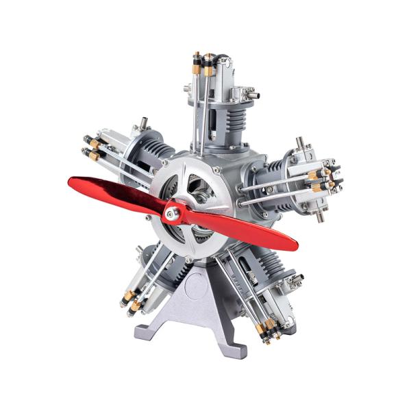 Teching hviezdicový motor päťvalcový