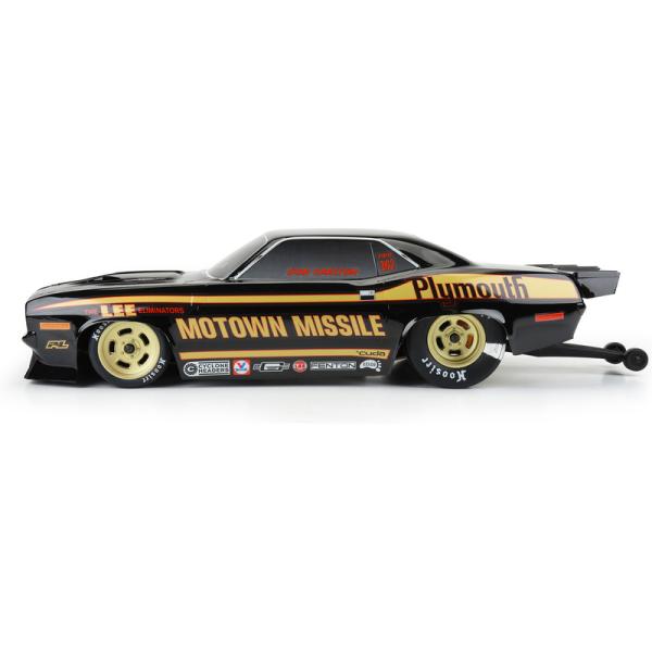Pro-Line karosérie 1:10 Plymouth Barracuda Motown Missile 1972 (Drag Car) (obrázek 3)