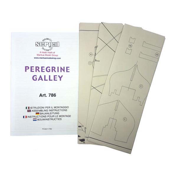 Mantua Model Peregrine Galley 1:60 kit (obrázek 9)
