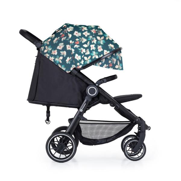PETITE&MARS Kočárek Street+ RWS Black + Stříška Limited 100 Flowers (obrázek 3)