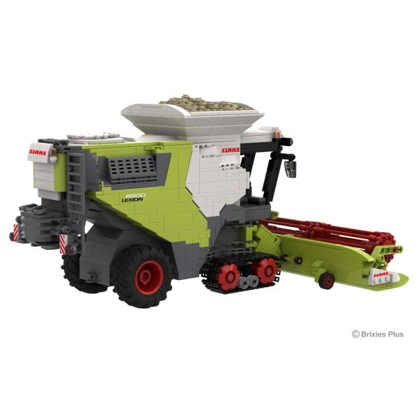 BRIXIES Plus 222.734 CLAAS LEXION 8900 TERRA TRAC - kombajn s přívěsem, 1498 k (obrázek 10)