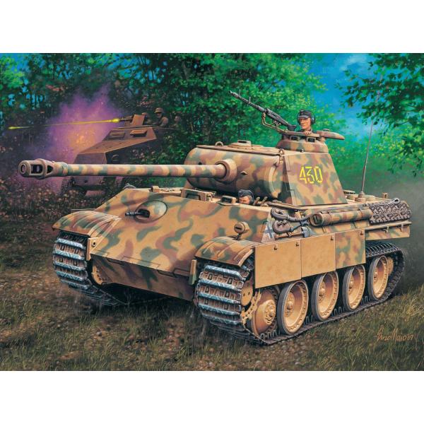 ModelSet tank 63171 - Panther Ausf. G (Sd.Kfz. 171) (1:72) (obrázek 4)