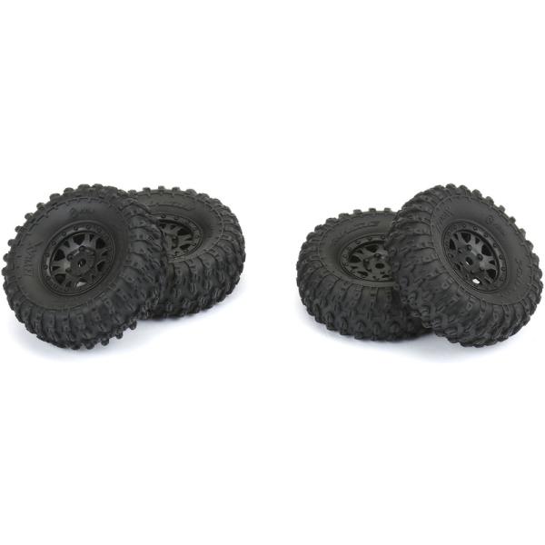 Pro-Line kolo 1:24, pneu Hyrax, disk Impulse H7 černý (4) (obrázek 3)