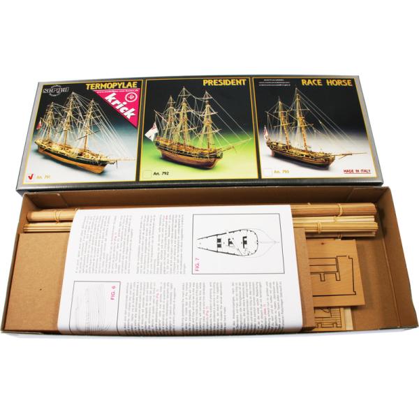 Mantua Model Thermopylae 1:124 kit (obrázek 8)