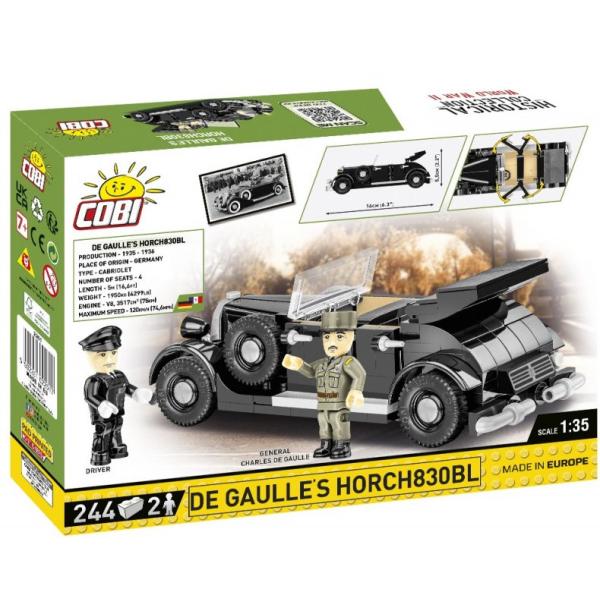 Cobi 2261 Horch 830 BL generála Charlese de Gaulla