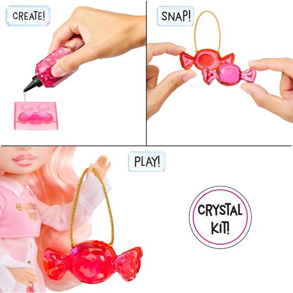 Rainbow High Creative Crystals panenka - Bella Parker (obrázek 5)