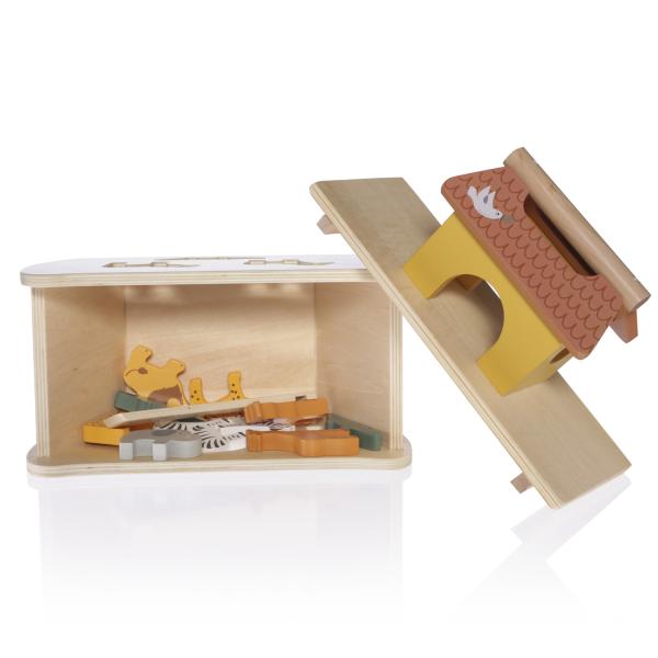 Dřevěná vkládačka archa, Dřevo (obrázek 7)