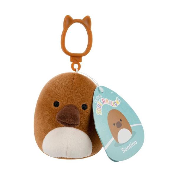 Squishmallows Klíčenka Ptákopysk – Santino