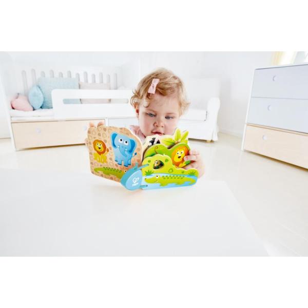 Hape Baby knížka Divočina