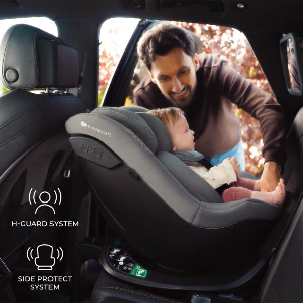 KINDERKRAFT Autosedačka I-Guard I-size (40-105 cm) Béžová (obrázek 6)