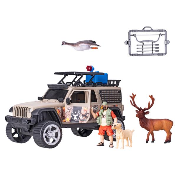 Revenant auto fuoristrada 31cm con movimento libero a batteria con luce e suono e accessori