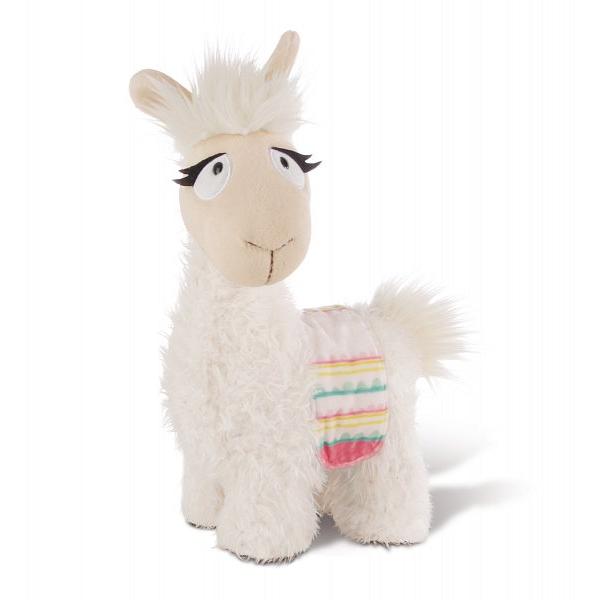 NICI plyš Lama Dalia se sedlem 32cm