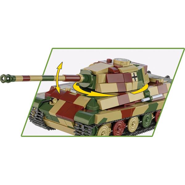 Cobi II WW Pz.Kpfw. VI B Tiger II Königstiger (obrázek 6)