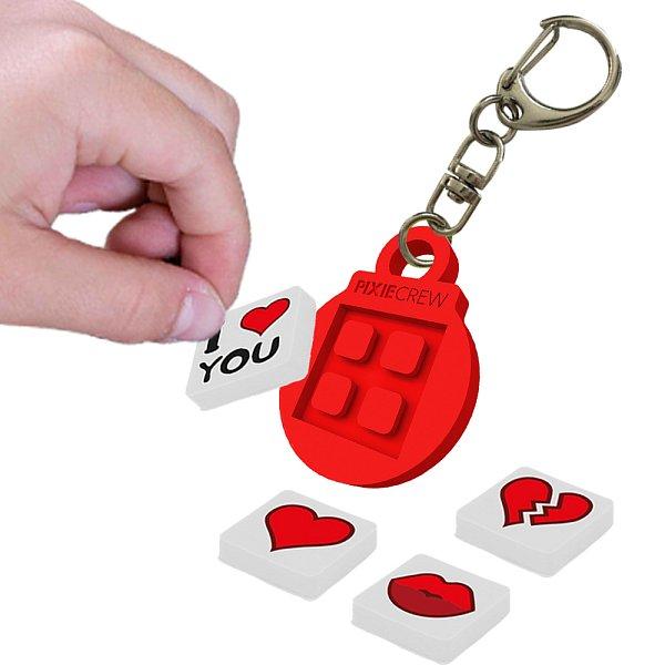 PIXIE CREW přívěsek ČERVENÝ