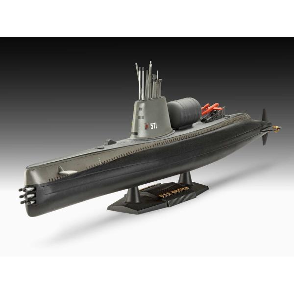 Plastic ModelKit ponorka 05184 - U.S.S. Nautilus (1:305) (obrázek 6)