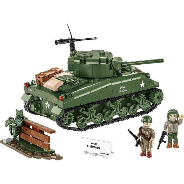 Cobi II WW M4A1 Sherman, 1:35, 663 k, 2 f (obrázek 3)