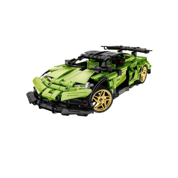 Stavebnice iM.MASTER závodní auto RC plast 2,4 GHz 429 dílků dob. pack+ baterie (obrázek 4)