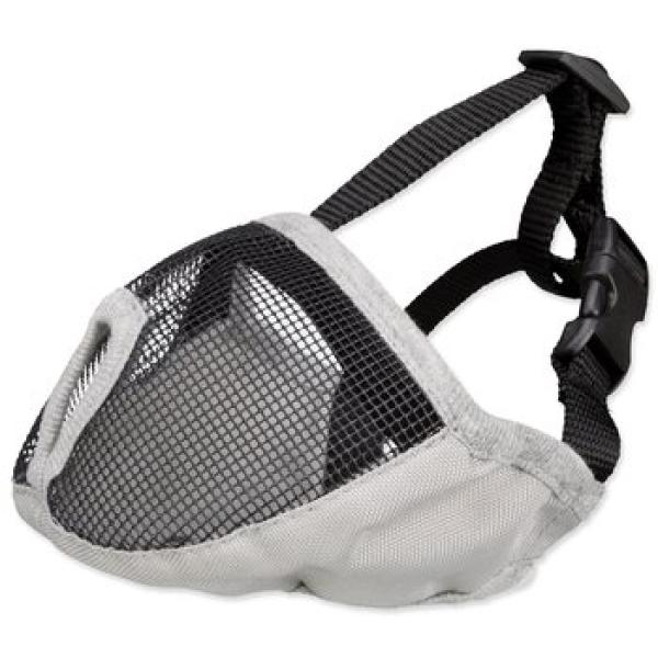 Náhubek pro krátkonosé plemena M šedý