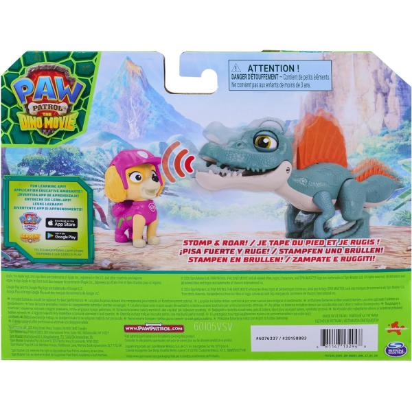 Spin Master Patrol Paw Dino figúrka so zvukmi + Skye (obrázok 6)