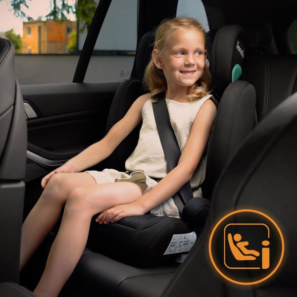 Lionelo Autosedačka Hugo i-Size (100-150 cm) Black Carbon (obrázek 6)