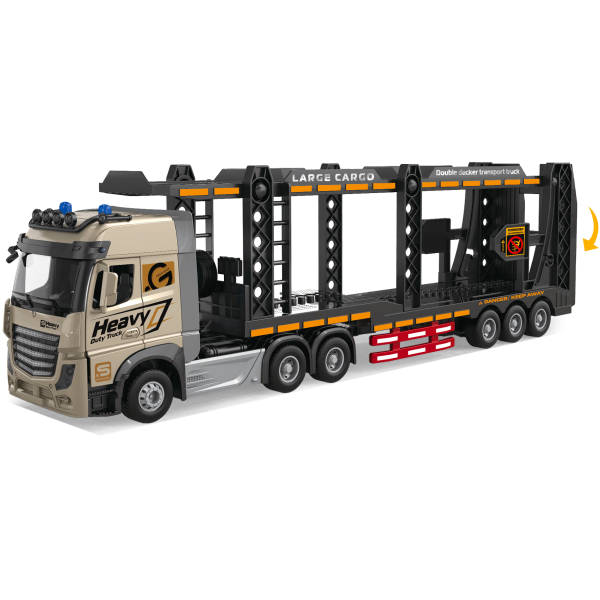 1:24 Kovový Kamion na přepravu aut