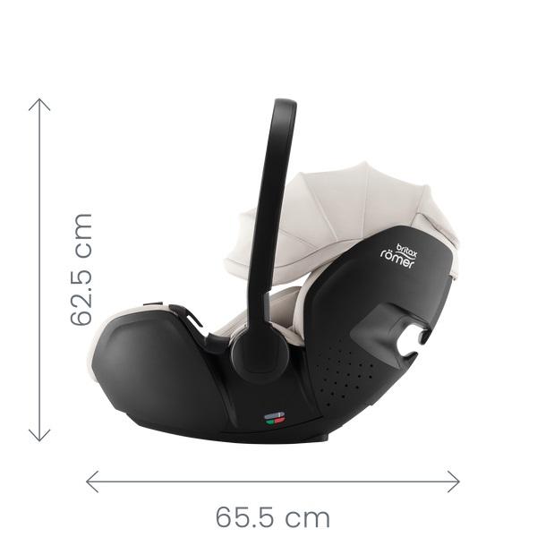 Autosedačka set Baby-Safe Pro + Vario Base 5Z + autosedačka Dualfix 5z Classic, Deep Black (obrázek 3)
