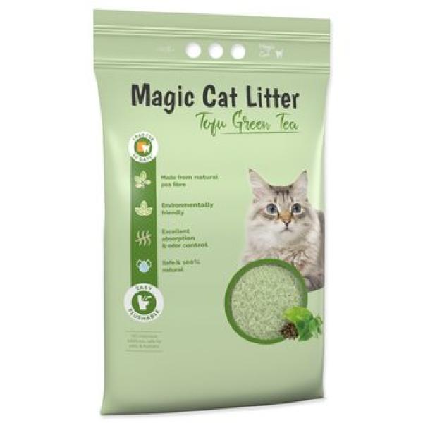 Stelivo Magic Litter Tofu zelený čaj 12l (obrázek 4)