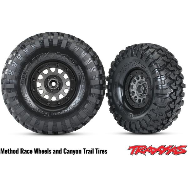 Traxxas disk 1.9" chróm, pokrievka, samolepky (2)