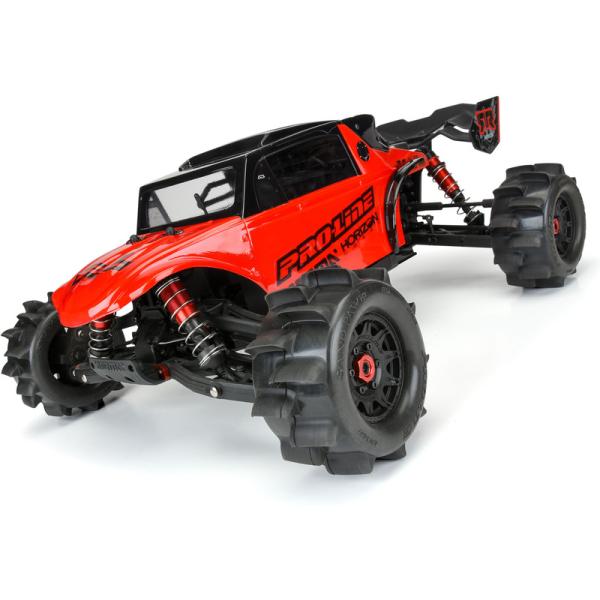 Pro-Line kolo 1:10, pneu 2.8" Sand Paw HP Belted, disk černý Raid 12/14mm (2) (obrázek 5)
