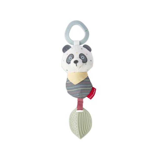 SKIP HOP Hračka závesná s hryzátkom Bandana Buddies Panda 0m+