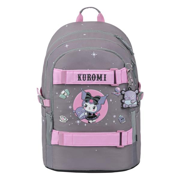 BAAGL Školský batoh Skate Kuromi Grey GRS