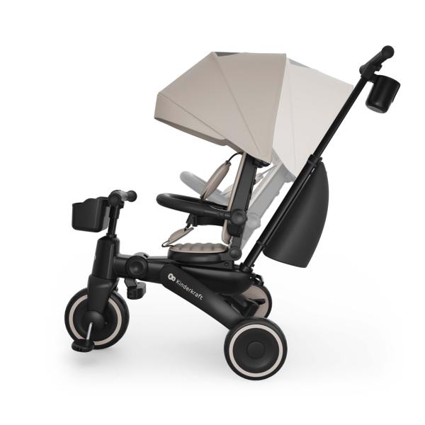 KINDERKRAFT Tříkolka Jazz 3 Beige, 9m+ (obrázek 8)
