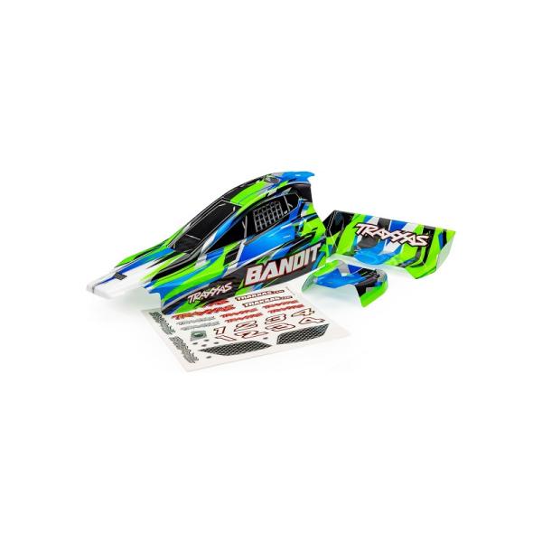 Carrocería Traxxas Bandit verde