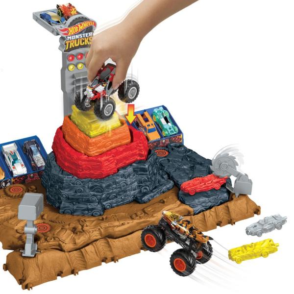 Mattel Hot Wheels Monster trucks aréna: Bone shaker finále herní set (obrázek 8)