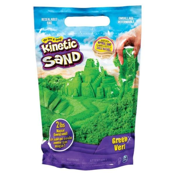 Spin Master Kinetic Sand balenie zeleného piesku 0,9 kg