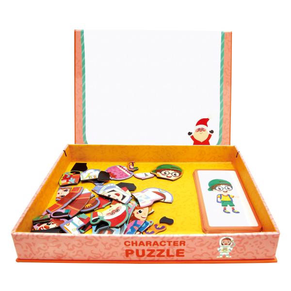 Bino Magnetické puzzle, postavičky (obrázek 4)