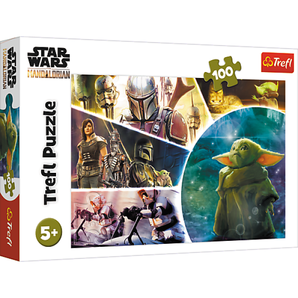 Trefl Puzzle 100 dielikov - Baby Yoda / Lucasfilm Star Wars The Mandalorian