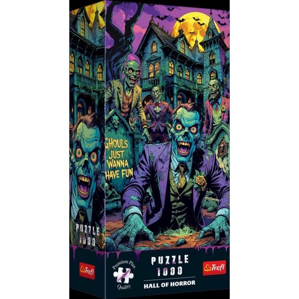 Trefl Puzzle Premium Plus Quality 1000 Hall of Horror: Zombie
