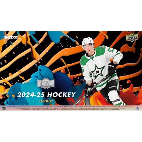 2024-25 Upper Deck Skybox Metal Universe Hockey Hobby Balíček