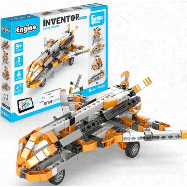 Engino INVENTOR MECHANICS space shuttle con 5 modelli bonus