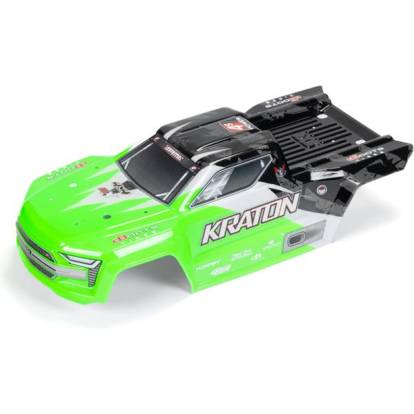 Arrma karoséria zelená/čierna: Kratón 4x4