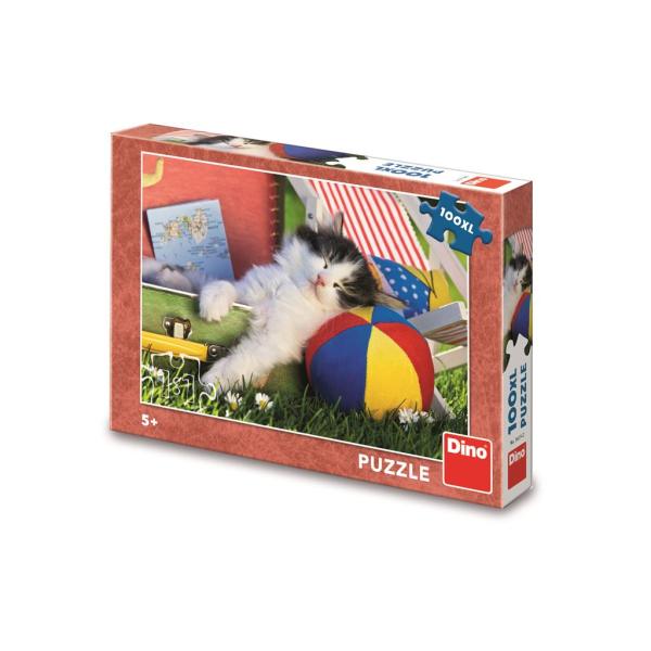 Dino Kotě odpočívá 100 XL Puzzle