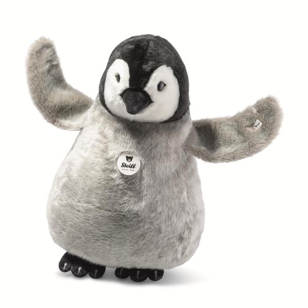 STEIFF Originals Flaps penguin, light grey 60cm plyšová hračka