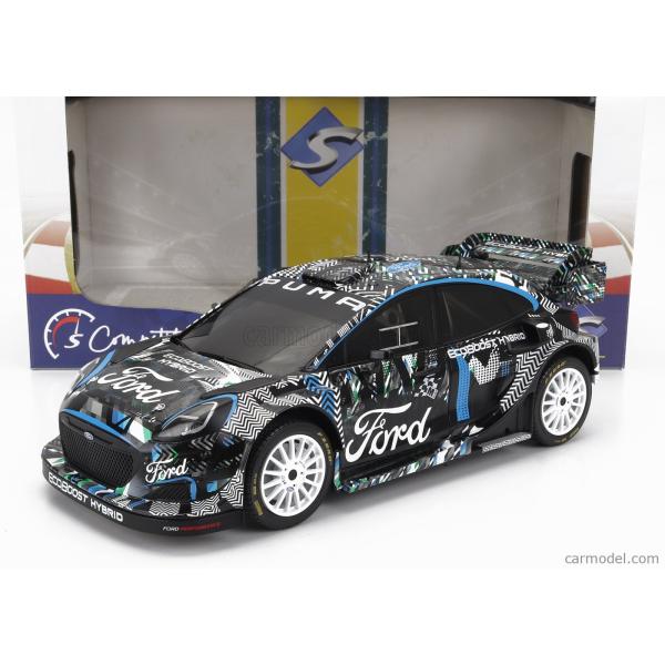 1:18 FORD PUMA RALLY1 HYBRID ČERNÝ GOODWOOD FESTIVAL RYCHLOSTI