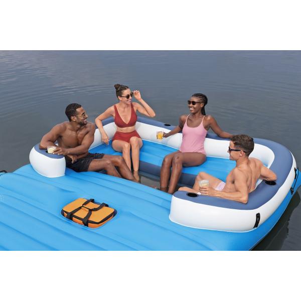 Bestway 43105 Nafukovací ostrov Tropical Breeze Island, 389 x 274 cm (obrázek 6)
